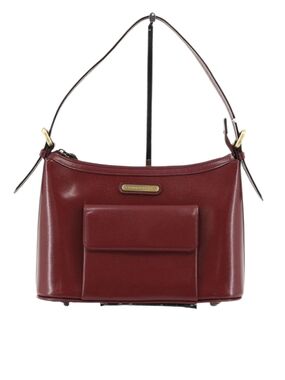 BURBERRY LEATHER SHOULDER BAG